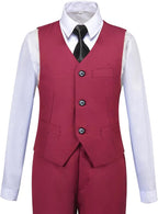Boys Suit for Kids Tuxedo Suits for Wedding Formal Suit Set Toddler Boy Dress - Image 4