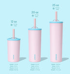Candy Tumbler, 25 oz Kids Insulated Stainless Steel Water Bottle - Image 3
