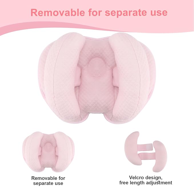KAKIBLIN Baby Head Pillow, 2 in 1 Banana Neck Pillow - Image 5
