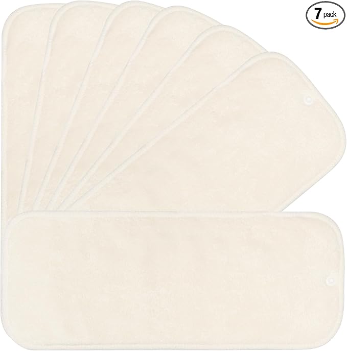 7 Pack Inserts with Snap by NorasNursery