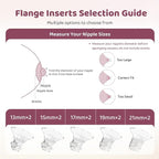 Flange Sizing Kit 3 in 1 with 10PCS Flange Inserts 13/15/17/19/21mm, Silicone - Image 6