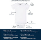 Gerber unisex-baby 8-pack Short Sleeve Onesies Bodysuits - Image 6