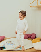 moimoln 6M-8Y Modal Cotton Solid Soft Breathable Baby Toddler Boys Girls Snug - Image 3