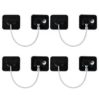 YEYA Upgraded Refrigerator Locks 4 Pack, Baby Proof Cabinet Locks by YEYA