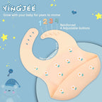 Baby Silicone Feeding Bibs - Image 6