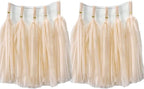 Tissue Paper Tassels Garland Banner by ZGjoy