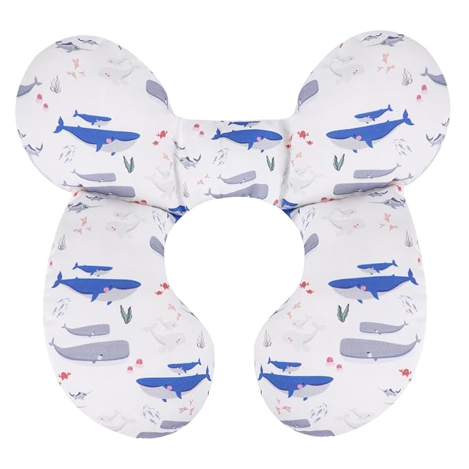 KAKIBLIN Baby Travel Pillow, Upgraded Baby Neck Pillows by KAKIBLIN