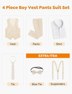 ELPA ELPA Boys' Formal Suit Set, - Image 2