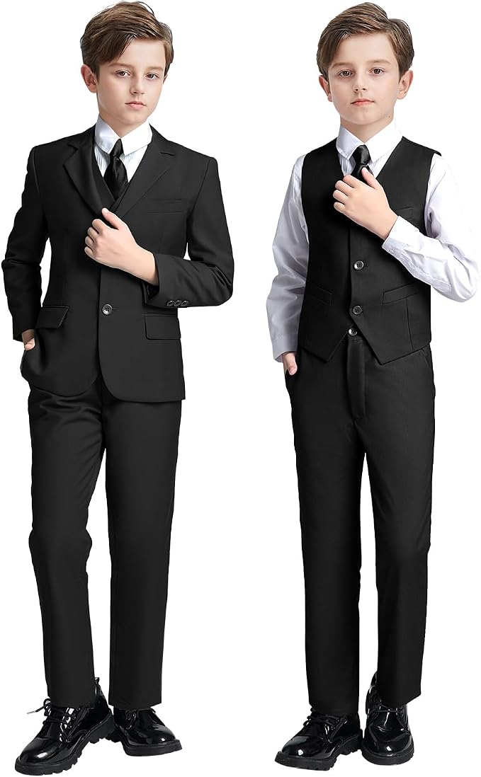 Boys' 5 Piece Formal Suit Set - Image 3