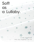 Crib Fitted Sheet Star, Super Stretchy Jersey Crib Sheets, Buttery Soft Boy - Image 4