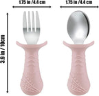 PandaEar Stainless Steel Baby Feeding Set | 2 Divided Suction Plates, 2 - Image 8