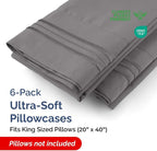 King Pillow Cases Set of 6 - Image 2