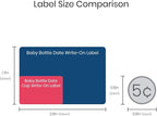 Name Bubbles - Reusable Baby Bottle Labels - Image 4