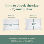 ComfyDown Toddler Pillow, 800 Fill Power Goose Down Fill, 300 Thread Count 100% - Image 3