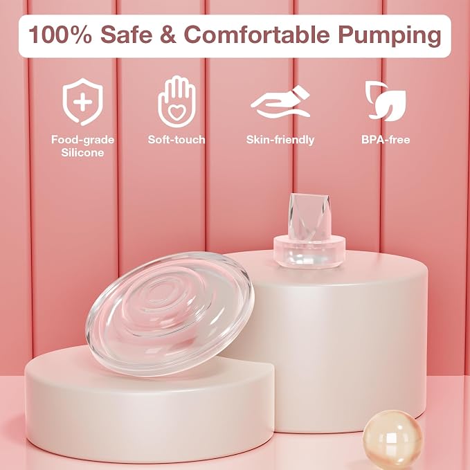 6 Pack Silicone Duckbill Valve & 4 Pack Silicone Diaphragm Compatible - Image 3