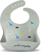 Accmor Silicone Baby Bibs, Waterproof Soft Bibs by Accmor