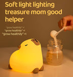 Cute Capybara Night Light, LED Capybara Lamp Rechargeable Touch Bedside Lamp - Image 7