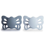 FRIGG Butterfly Anatomical SilkySoft Silicone Baby Pacifier | Made in Denmark | - Image 2