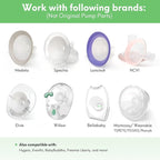 Mompmuri Breast Pump Cushion – S | Breast Pump Accessory, Sizing Insert - Image 3