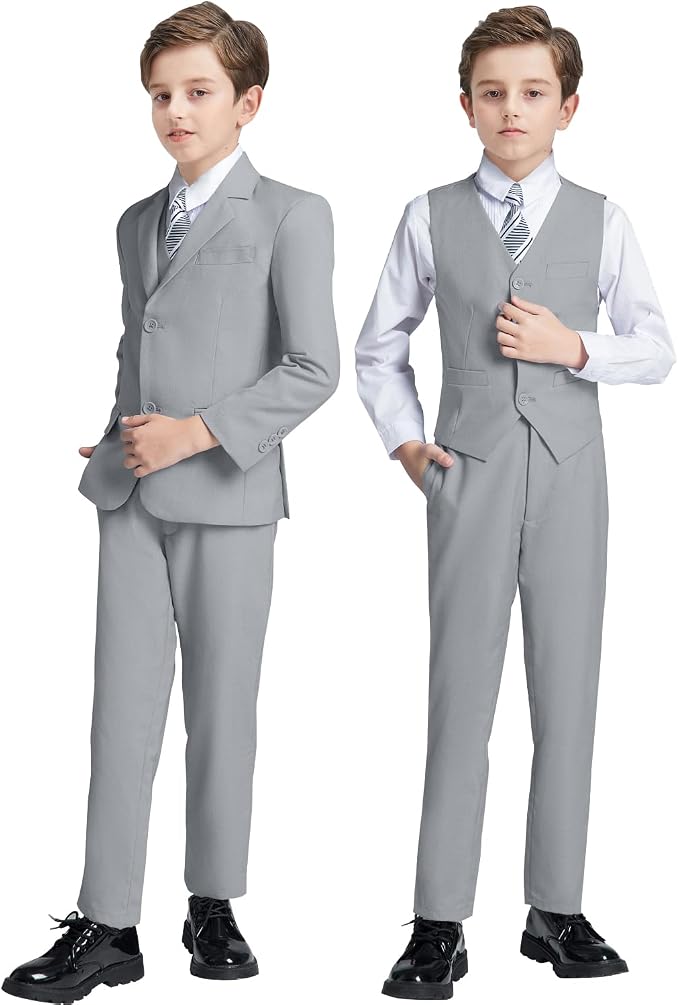 Boys' 5 Piece Formal Suit Set - Image 3