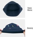 Duoyeree Baby Beanies Toddler Winter Hats Comfortable and Nice Knitted Hats - Image 5