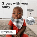 Copper Pearl 4 Pack Soft Cotton Baby Bibs - Image 6