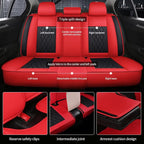 Leather Car Seat Covers for Volkswagen Atlas 2019-2023 Waterproof, Breathable - Image 3
