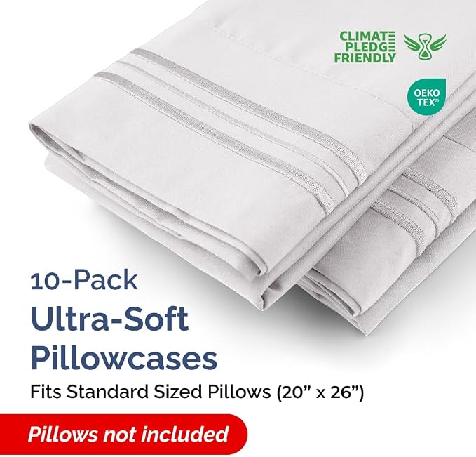 Standard Pillow Cases Set of 10 - Image 2