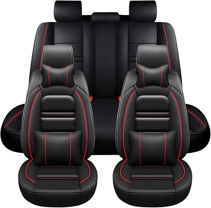 Car Seat Covers for Dodge Durango 2004-2025 | 5-Seats Seat Covers, Waterproof by PACKMACH