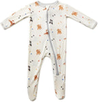 Bamboo Little Soft Baby Footie Pajamas, Baby Clothes, Newborn Sleepers by BambooLittle