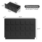 Anbuy Black Baby Dresser for Bedroom, Dresser for Baby - Image 2