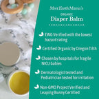 Earth Mama Organic Diaper Balm 2-Ounce | Diaper Cream - Image 5