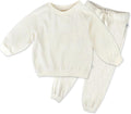 HonestBaby Baby 2-Piece Cozy Velour 100% Organic Cotton Sweatshirt and Jogger by HonestBaby