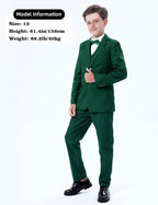 A&J DESIGN Boys 7-Piece Formal Suit Ring Bearer Outfit - Image 2