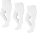 EPEIUS Baby Girl Tights Thick Cable Knit Leggings Stockings Cotton Pantyhose by EPEIUS