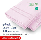 King Pillow Cases Set of 4 - Image 2