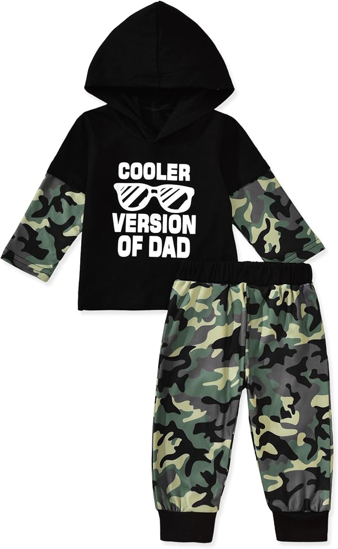 Aalizzwell Toddler Infant Baby Boys Hoodie Sweatshirt Pants Outfits Spring by Aalizzwell