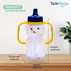 TalkTools Honey Bear Bottle Straw Cup - Image 2