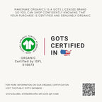 Makemake Organics Organic Toddler Pillowcase GOTS Certified Organic Cotton - Image 6