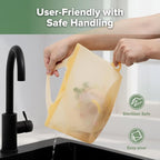 Haakaa Silicone Microwave Steamer & Steriliser Bag, 70oz/2000ml Large Capacity - Image 6