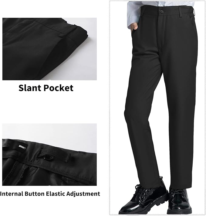 Boys' Suits Formal Slim Fit Tuxedo Boys Vest and Pants Set - Image 4