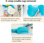 oogiebear Cradle Cap Brush Kit for Babies – Gentle and Safe Scalp Massage Care - Image 3