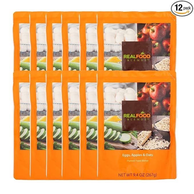 Real Food Blends Eggs, Apples & Oats by REALFOODBLENDS