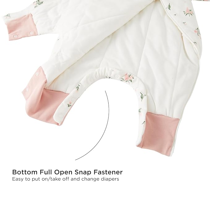 Duomiaomiao 3.5 TOG Toddler Sleep Sack 6-12 Months 100% Cotton Winter Side Open - Image 4