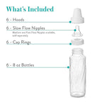Evenflo Feeding Classic Glass Bottle, Twist Bottles, 8 Oz - Image 3