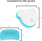 oogiebear Cradle Cap Brush Kit for Babies – Gentle and Safe Scalp Massage Care - Image 6