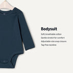 Amazon Essentials x Sofia Grainge Unisex Babies' Long Sleeve Crew Neck Bodysuit - Image 2