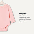 Amazon Essentials x Sofia Grainge Unisex Babies' Long Sleeve Crew Neck Bodysuit - Image 2