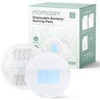 Momcozy Bamboo Disposable Nursing Pads, Advanced Blue Core by Momcozy