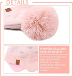 JANGANNSA Knitted Baby Hat Scarf Set Winter Warm Boys Girls Beanie Fleece - Image 3